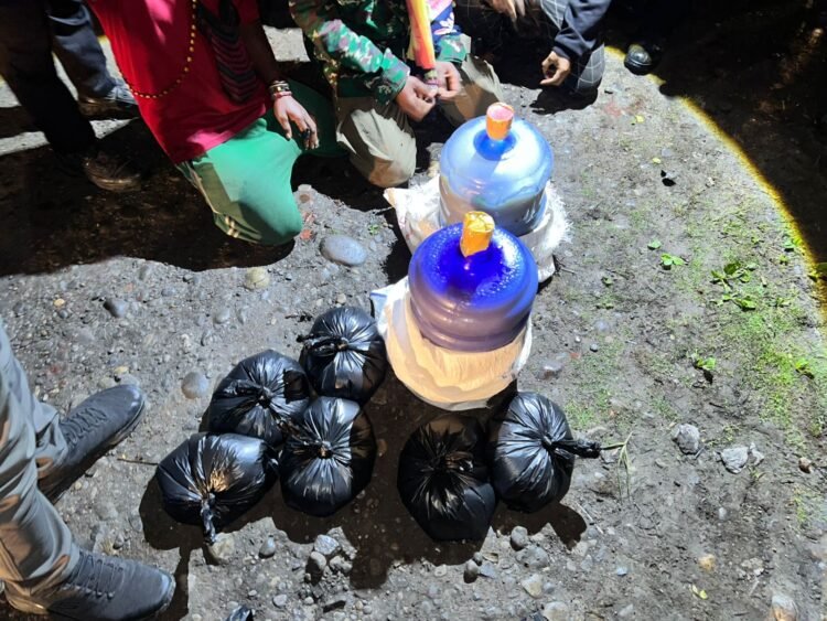 Cegah Gangguan Kamtibmas, Regu Siaga II Polres Jayawijaya Sisir Malam Kota Wamena