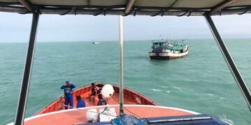 Kecelakaan Kapal K.M. Bintang Laut di Perairan Arafura, Tim SAR Gabungan Lanjutkan Pencarian