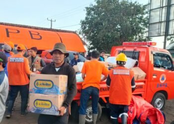 BPBD Kota Bandung Kirim Logistik dan Personel ke Lokasi Bencana KBB