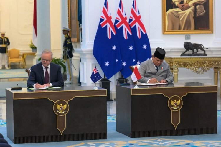 Perkuat Kemitraan Strategis Indonesia-Australia, Presiden Prabowo dan PM Albanese Tandatangani Traktat Keamanan Bersama