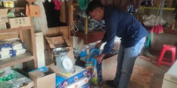 Satreskrim Polres Lanny Jaya Cegah lonjakan harga beras Sidak Distributor, Pastikan Stabilitas Harga Jelang Idul Fitri 2026