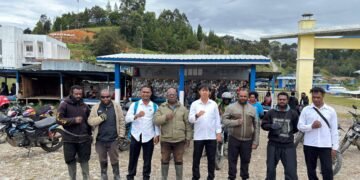 Satuan Reserse Narkoba Polres Lanny Jaya Melaksanakan Penyuluhan penyalah gunaan Narkoba dan minuman keras oplosan jenis cap tikus(CT) di kab. Lanny Jaya