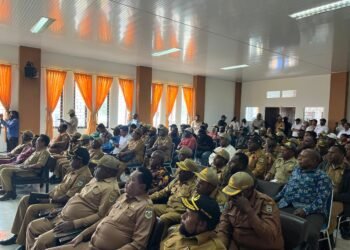 Sosialisasi program makanan bergizi gratis (MBG) tingkat kab. Lanny Jaya
