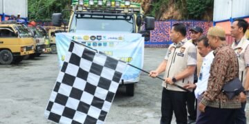 Satgas Pangan Polda Papua Lepas Distribusi 137 Ton Beras SPHP untuk Stabilkan Harga Jelang Idul Fitri