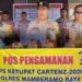Kapolres Melakukan Pengecekan Langsung Dilapangan Pos Pengamanan dan Pos Pelayanan Terpadu Operasi Ketupat Certenz 2026