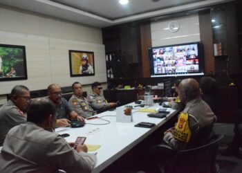 Polda Papua Gelar Anev Harian Operasi Ketupat Cartenz 2026, Tekankan Sinergi dan Pelayanan Humanis