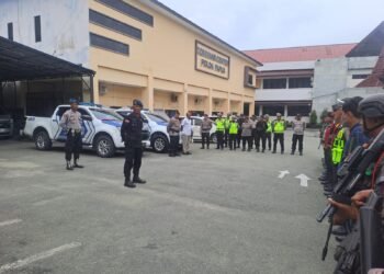 Apel Hari ke-5 Operasi Ketupat Cartenz-2026, Polda Papua Tegaskan Kesiapsiagaan Personel