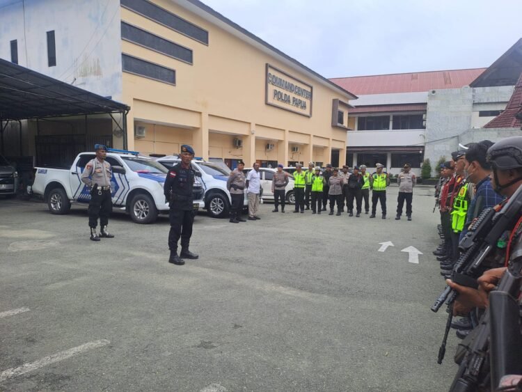 Apel Hari ke-5 Operasi Ketupat Cartenz-2026, Polda Papua Tegaskan Kesiapsiagaan Personel