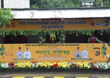 Jaga Stamina Personel, Subsatgas Dokkes Operasi Ketupat Cartenz 2026 Lakukan Pemeriksaan Kesehatan dan Bagikan Vitamin