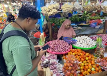 Satgas Pangan Polresta Jayapura Kota Pantau Harga Bawang dan Cabai di Pasar Hamadi