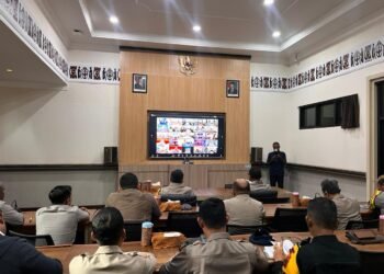 Polda Papua Gelar Anev Hari ke-7 Operasi Ketupat Cartenz 2026, Tekankan Optimalisasi Pelayanan dan Antisipasi Kerawanan