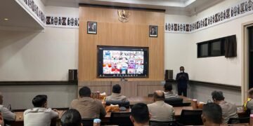 Polda Papua Gelar Anev Hari ke-7 Operasi Ketupat Cartenz 2026, Tekankan Optimalisasi Pelayanan dan Antisipasi Kerawanan