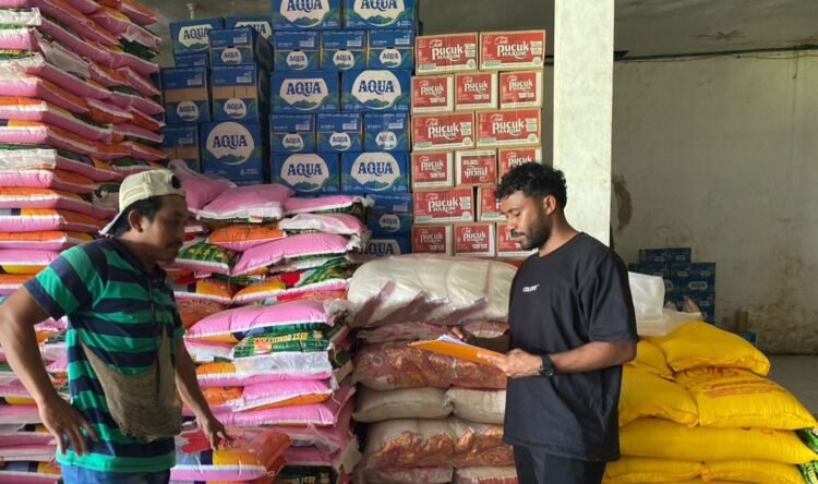 Polres Jayawijaya Pantau Harga Beras di Retail Modern dan Pasar Pootikelek