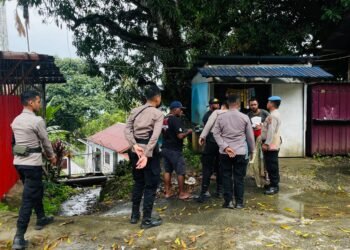 Patroli Humanis Sat Samapta Polresta Jayapura Kota, Sigap Tangani Laka dan Jaga Stabilitas Kamtibmas