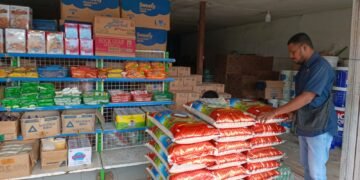 Satgas Pangan Polres Sarmi Lakukan Pengecekan Harga Beras di Kios Sultan, Pastikan Ketersediaan dan Stabilitas Harga