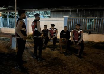 Patroli Preventif Sat Samapta Polres Sarmi Intensifkan Pengamanan, Situasi Kamtibmas Kondusif