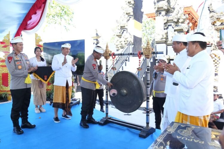 Kapolda Papua Resmikan Pura Wira Surya Loka, Perkuat Pembinaan Spiritual dan Toleransi di Lingkungan Polri