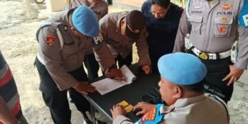 Bidpropam Polda Papua Gelar Gaktibplin di Polresta Jayapura Kota