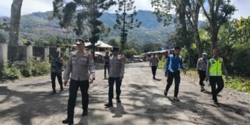 Polres Tolikara Tingkatkan Patroli Rutin, Ciptakan Rasa Aman di Tengah Masyarakat