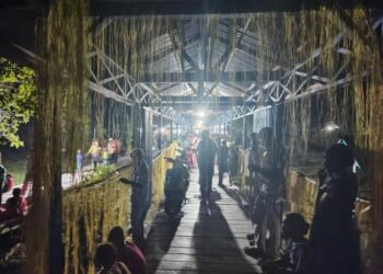 Polres Asmat Pastikan Perayaan Malam Paskah di Kota Lumpur Berjalan Aman dan Damai