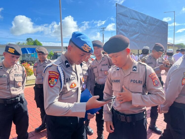 Bidpropam Polda Papua Gelar Gaktibplin Judi Online, Pastikan Personel Bebas Pelanggaran