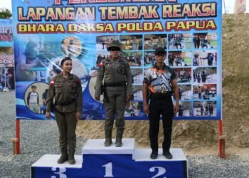Dorong Prestasi Atlet, Kapolda Papua Resmikan Lapangan Tembak Bhara Daksa