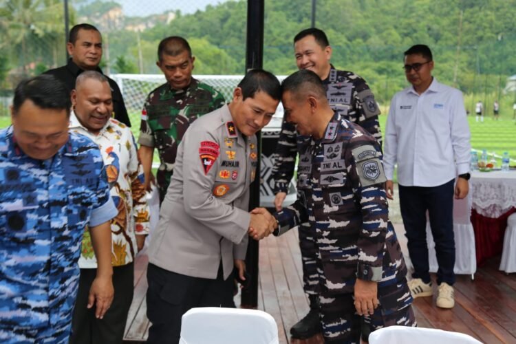 Wakapolda Papua Hadiri Peresmian Fasilitas Olahraga dan Rekreasi Kodaeral X di Jayapura