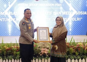 Bid Humas Polda Papua Tutup Pelatihan Peningkatan Kemampuan Operator Humas dan PPID Semester I Tahun 2026