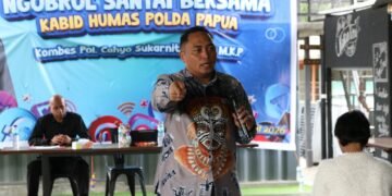 Sinergi Humas Polda papua dan Komunitas Digital, Perkuat Kamtibmas Melalui “Ngobrol Santai”