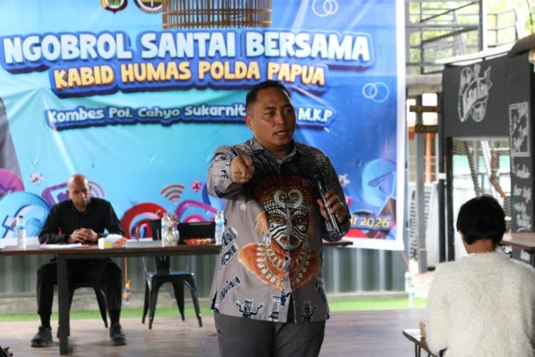 Sinergi Humas Polda papua dan Komunitas Digital, Perkuat Kamtibmas Melalui “Ngobrol Santai”