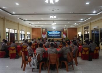 Perkuat Kemampuan Komunikasi Publik, Satbrimob Polda Papua Buka Pelatihan Kehumasan Polri 2026