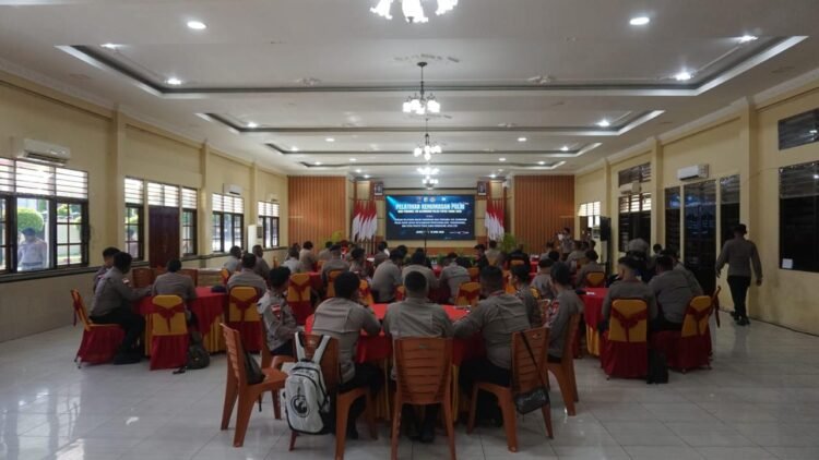 Perkuat Kemampuan Komunikasi Publik, Satbrimob Polda Papua Buka Pelatihan Kehumasan Polri 2026