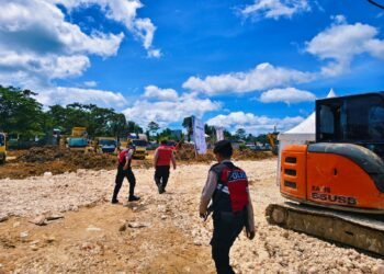 Sat Samapta Polres Sarmi Intensifkan Patroli di Pasar Sentral Mararena, Situasi Tetap Kondusif