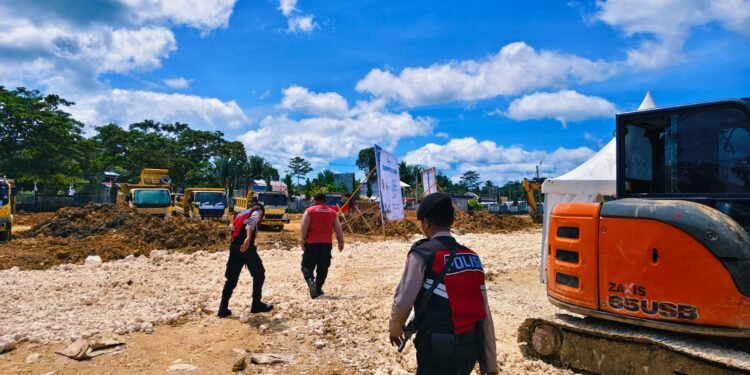 Sat Samapta Polres Sarmi Intensifkan Patroli di Pasar Sentral Mararena, Situasi Tetap Kondusif