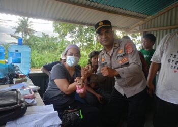 Kanit Binmas Polsek Muara Tami Imbau Sopir Truk Utamakan Keselamatan Berkendara