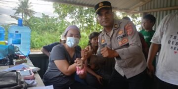 Kanit Binmas Polsek Muara Tami Imbau Sopir Truk Utamakan Keselamatan Berkendara