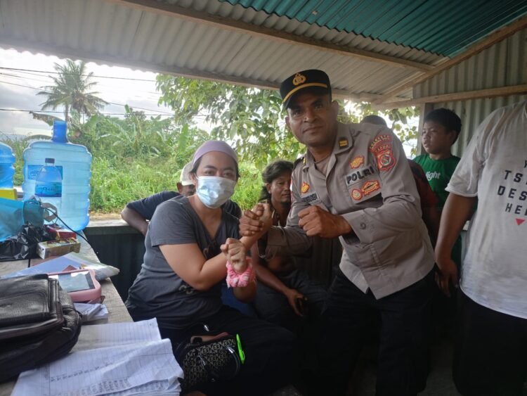 Kanit Binmas Polsek Muara Tami Imbau Sopir Truk Utamakan Keselamatan Berkendara