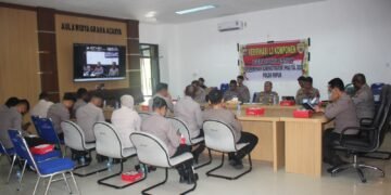Polda Papua Ikuti Rapat Virtual Program Pusat Studi Kepolisian, Dorong Penguatan Sinergi dan Solusi Kamtibmas 