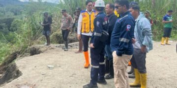 Polres Keerom dan Kementerian PUPR Tinjau Longsor di Jalur Trans Papua, Jalan Alternatif Segera Dibangun 
