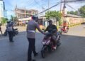 Tanamkan Kedisiplinan Dalam Berkendara, Sat Lantas Polresta Laksanakan Giat Hunting