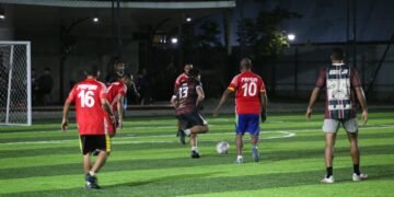 Mini Soccer Bersama, Polda Papua dan Wartawan Pererat Sinergitas dan Silaturahmi