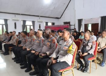 Optimalkan Tata Kelola Organisasi, Itwasda Polda Papua Laksanakan Audit Kinerja di Polres Asmat
