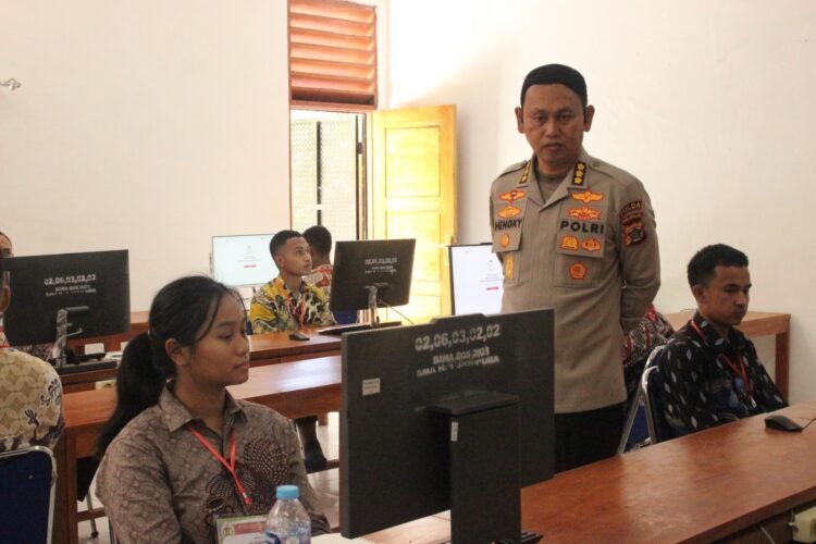 Pelaksanaan CAT Psikologi Taruna/i Akpol T.A. 2026 di Polda Papua Berjalan Lancar