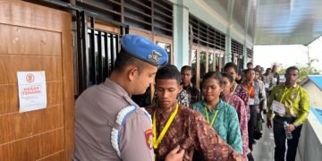 Hari Ke-3 CAT Psikologi Seleksi Bintara Polri T.A. 2026, Polda Papua Tegaskan Proses Rekrutmen Bersih dan Transparan 
