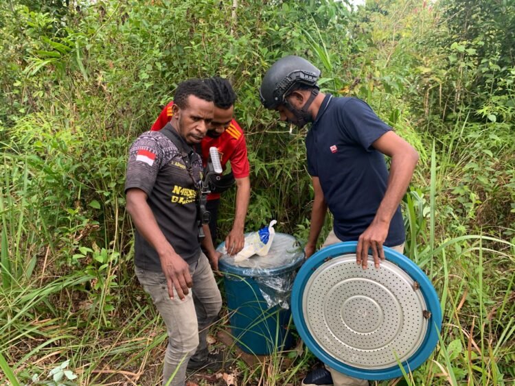 Polres Mappi Bongkar Produksi Miras Ilegal Saat Patroli KRYD di Sobaa dan Dagimon 