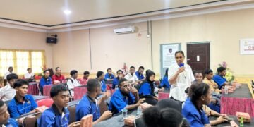 Sat Resnarkoba Polresta Jayapura Kota Edukasi Pelajar SMK Negeri 3 tentang Bahaya Narkoba dan Miras 