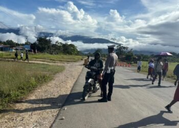 Satlantas Mamberamo Tengah Edukasi Pengendara, Pelanggaran Masih Ditemukan