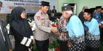 Pemerintah Provinsi Papua dan Polda Papua Lepas Keberangkatan 890 Jemaah Haji Tahun 1447 H 