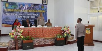 Bersama Polda Papua, Pelatihan Gada Pratama Lahirkan 88 Satpam Berintegritas