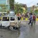 Mobil Modifikasi BBM Terbakar di Depan Mapolda, Polda Papua Gerak Cepat Padamkan Api